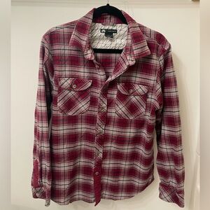Men’s Nike SB flannel button down shirt, size large